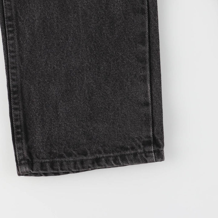 Rustler Black Denim Straight Denim Pants for Men, W29 cotton black type Vintage Second Hand