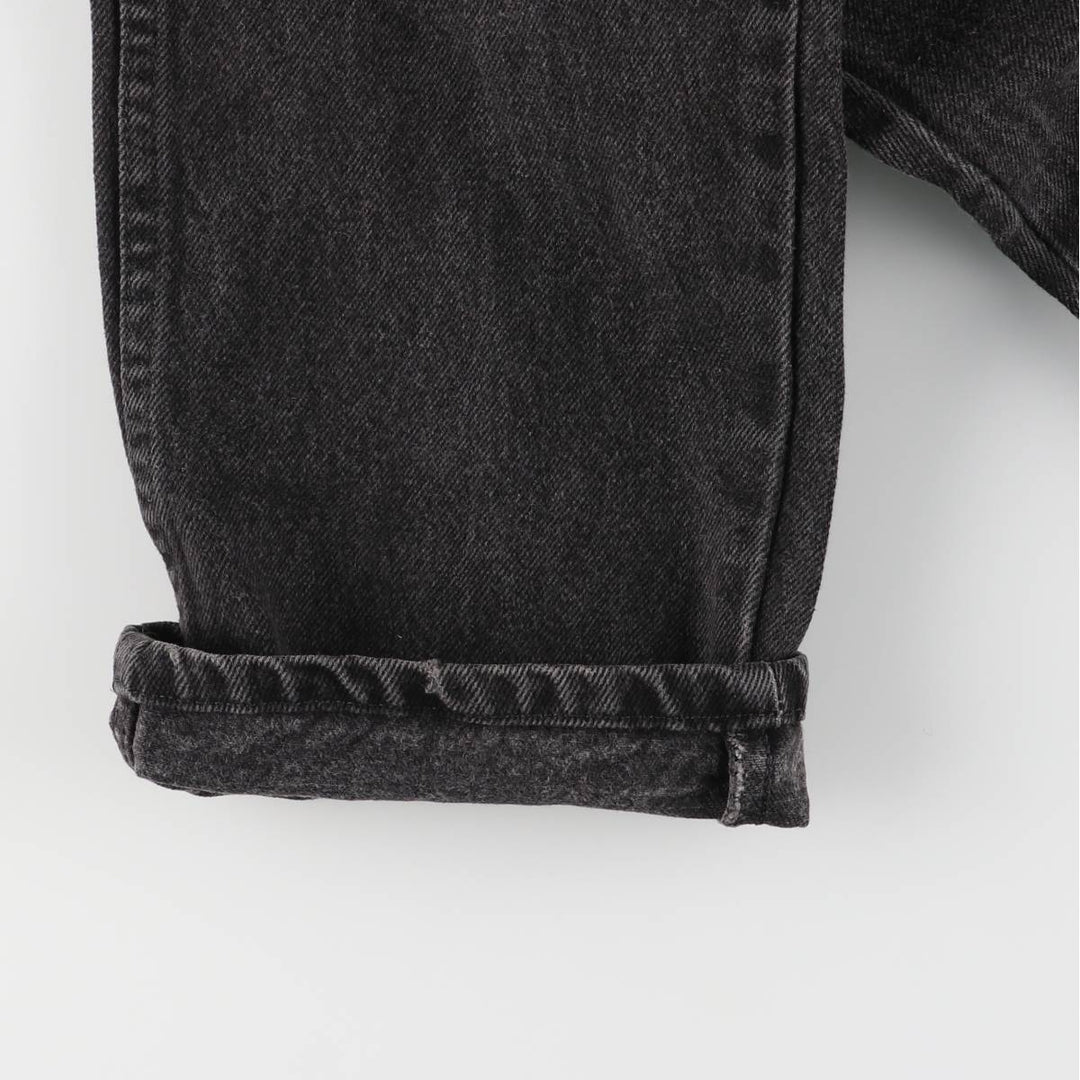 Rustler Black Denim Straight Denim Pants for Men, W29 cotton black type Vintage Second Hand