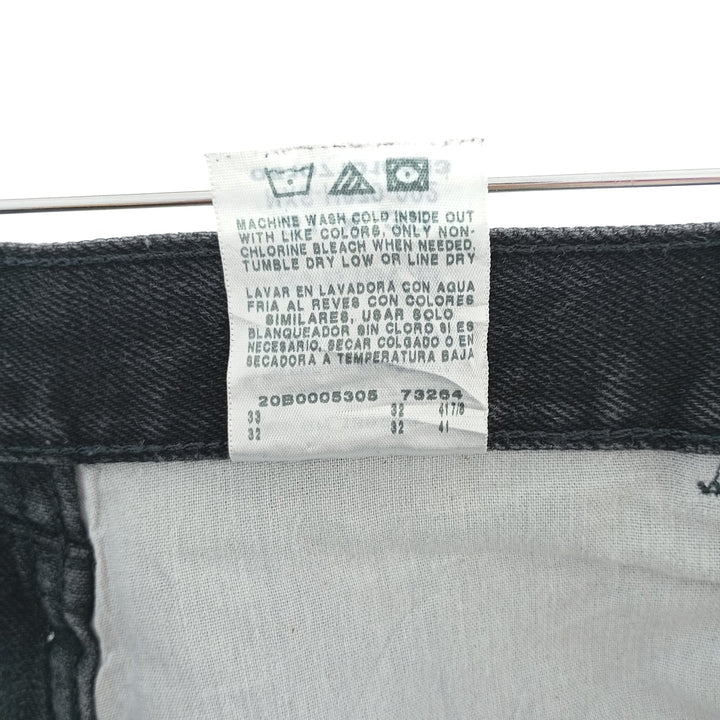 Rustler Black Denim Straight Denim Pants for Men, W30 equivalent cotton black type Vintage Second Hand