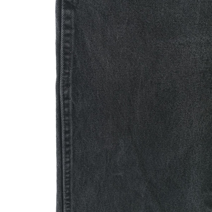 Rustler Black Denim Straight Denim Pants for Men, W30 equivalent cotton black type Vintage Second Hand