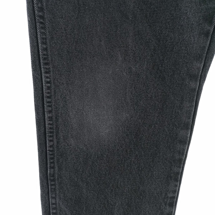 Rustler Black Denim Straight Denim Pants for Men, W30 equivalent cotton black type Vintage Second Hand