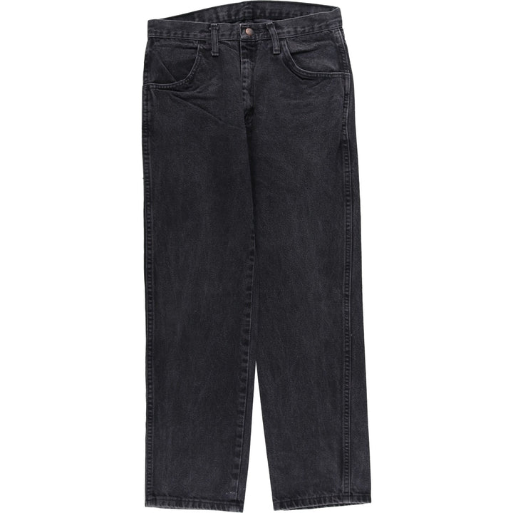 Rustler Black Denim Straight Denim Pants for Men, W30 equivalent cotton green type Vintage Second Hand