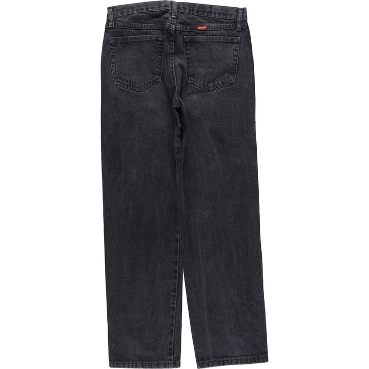 Rustler Black Denim Straight Denim Pants for Men, W30 equivalent cotton green type Vintage Second Hand