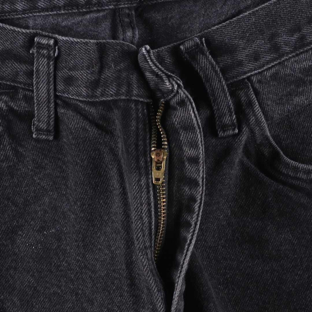 Rustler Black Denim Straight Denim Pants for Men, W30 equivalent cotton green type Vintage Second Hand