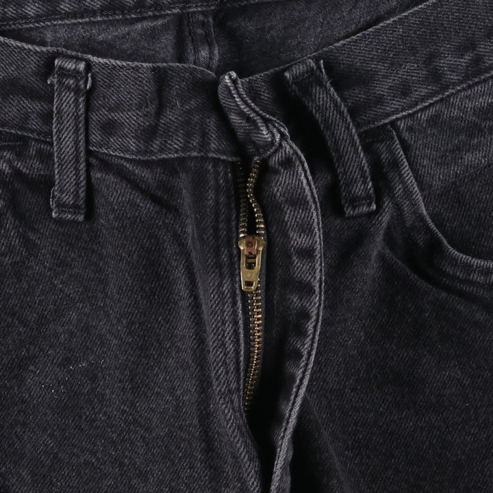 Rustler Black Denim Straight Denim Pants for Men, W30 equivalent cotton green type Vintage Second Hand