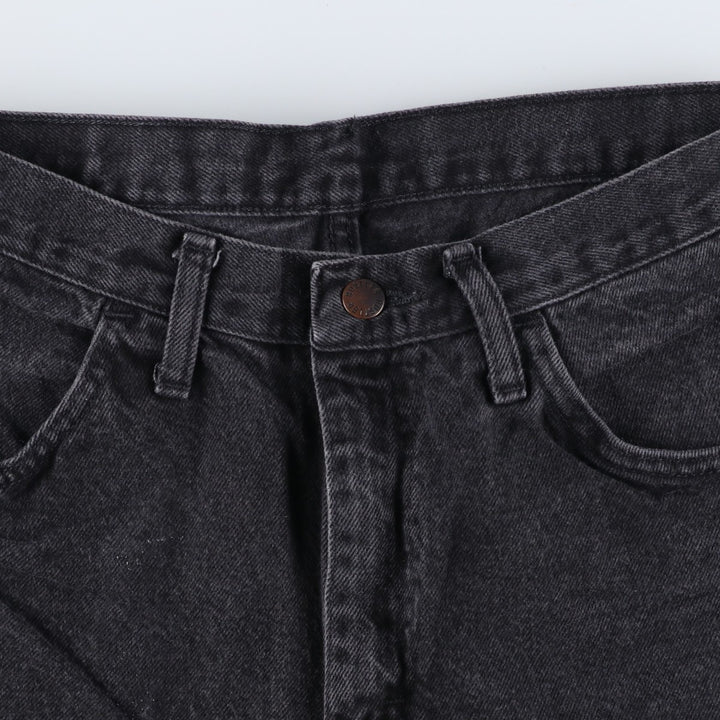 Rustler Black Denim Straight Denim Pants for Men, W30 equivalent cotton green type Vintage Second Hand