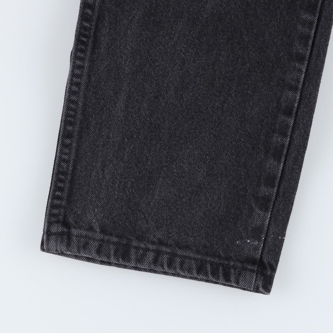 Rustler Black Denim Straight Denim Pants for Men, W30 equivalent cotton green type Vintage Second Hand