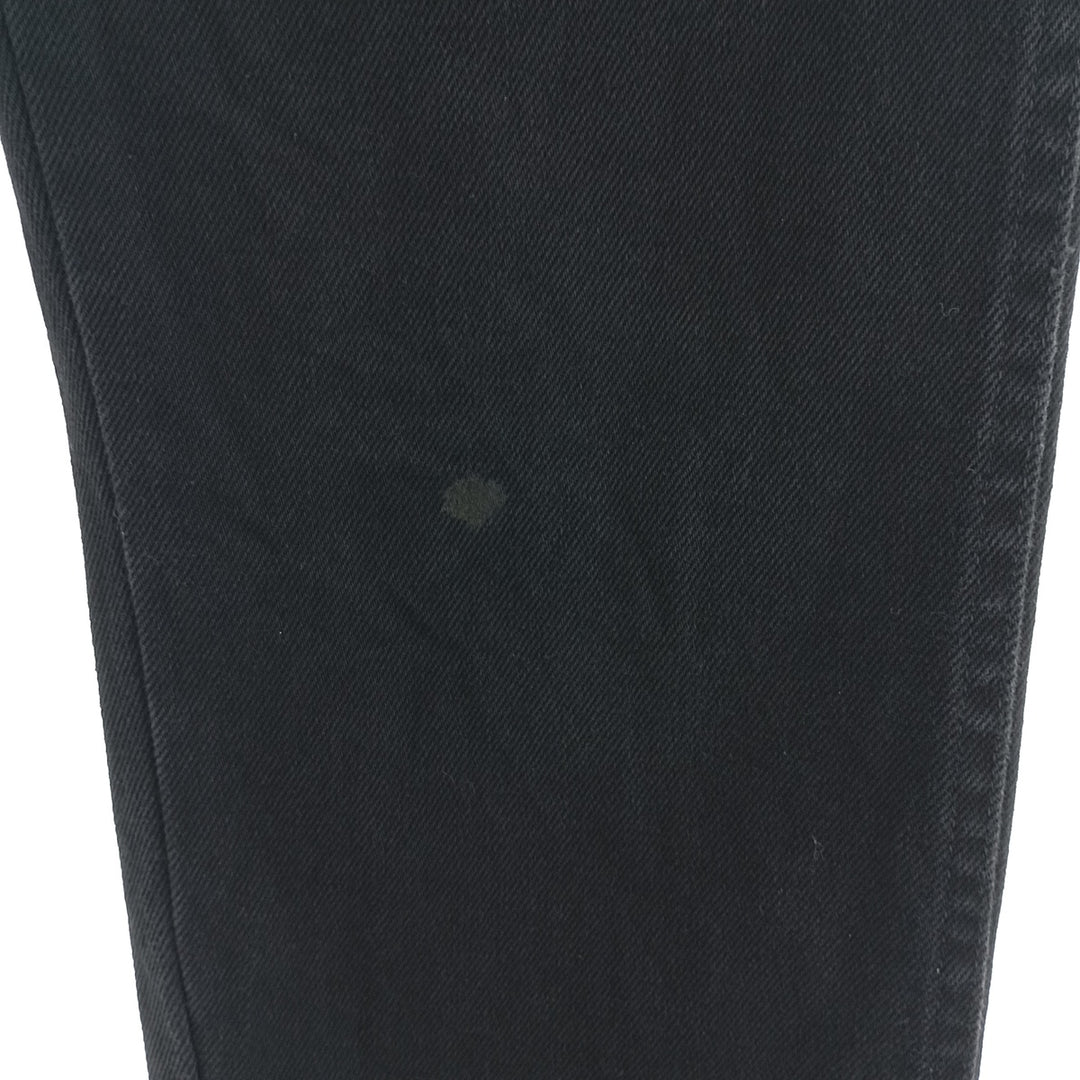 Rustler Black Denim Straight Denim Pants for Men, W30 equivalent cotton black type Vintage Second Hand