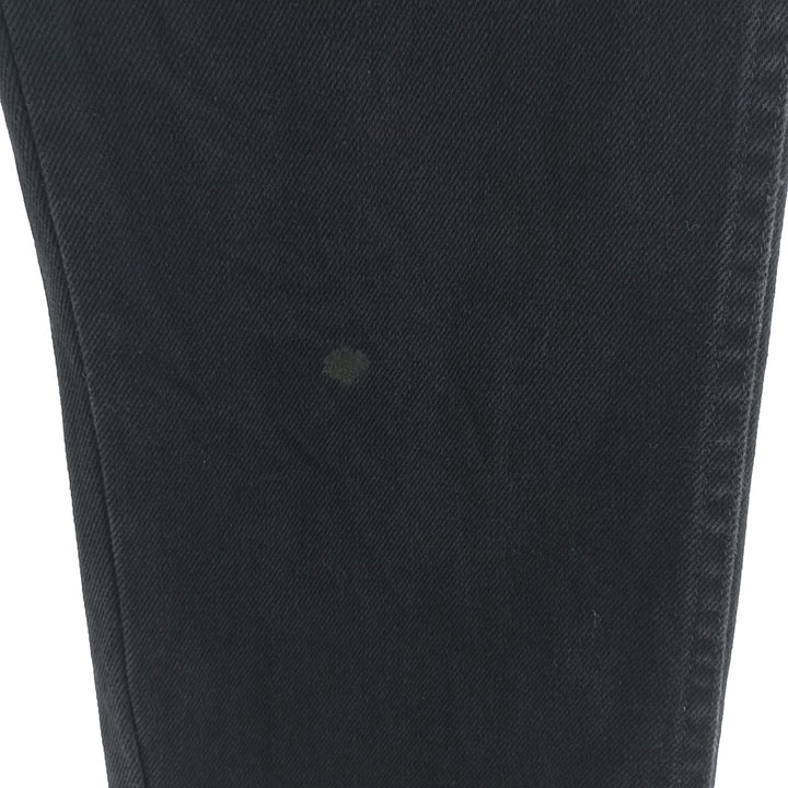 Rustler Black Denim Straight Denim Pants for Men, W30 equivalent cotton black type Vintage Second Hand