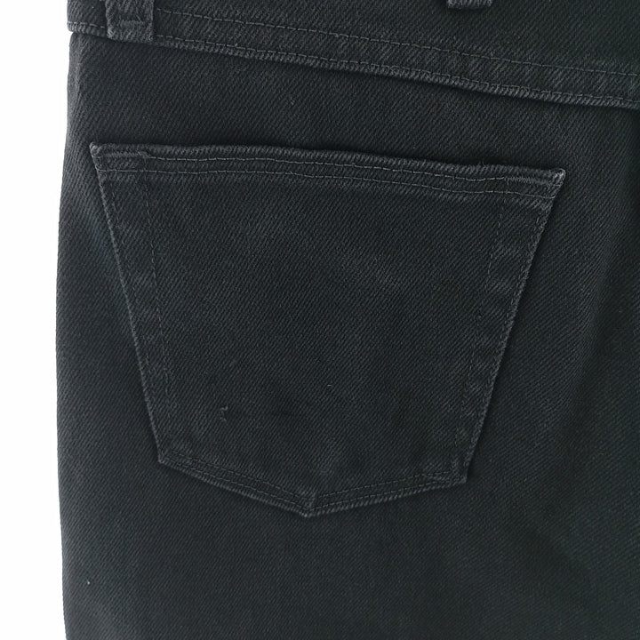 Rustler Black Denim Straight Denim Pants for Men, W30 equivalent cotton black type Vintage Second Hand
