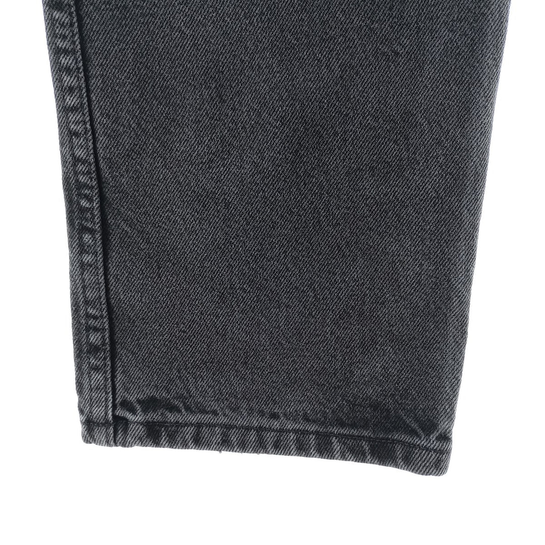 Rustler Black Denim Straight Denim Pants for Men, W30 equivalent cotton black type Vintage Second Hand