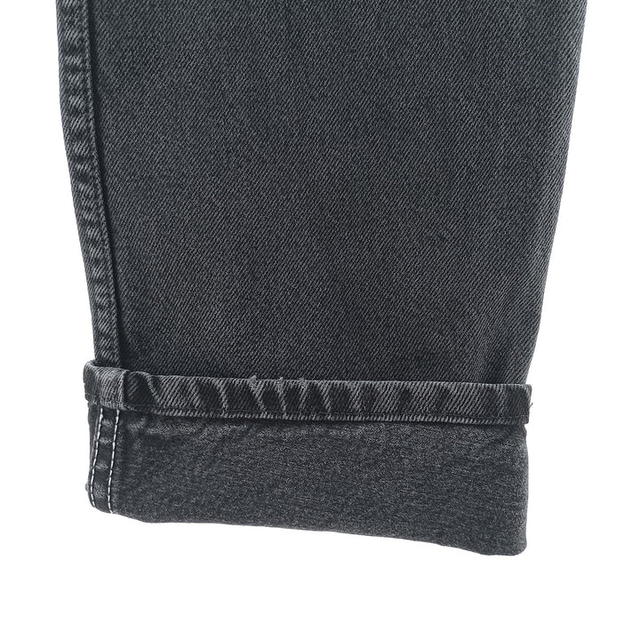 Rustler Black Denim Straight Denim Pants for Men, W30 equivalent cotton black type Vintage Second Hand
