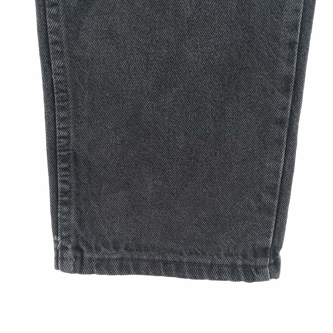 Rustler Black Denim Straight Denim Pants for Men, W30 equivalent cotton black type Vintage Second Hand
