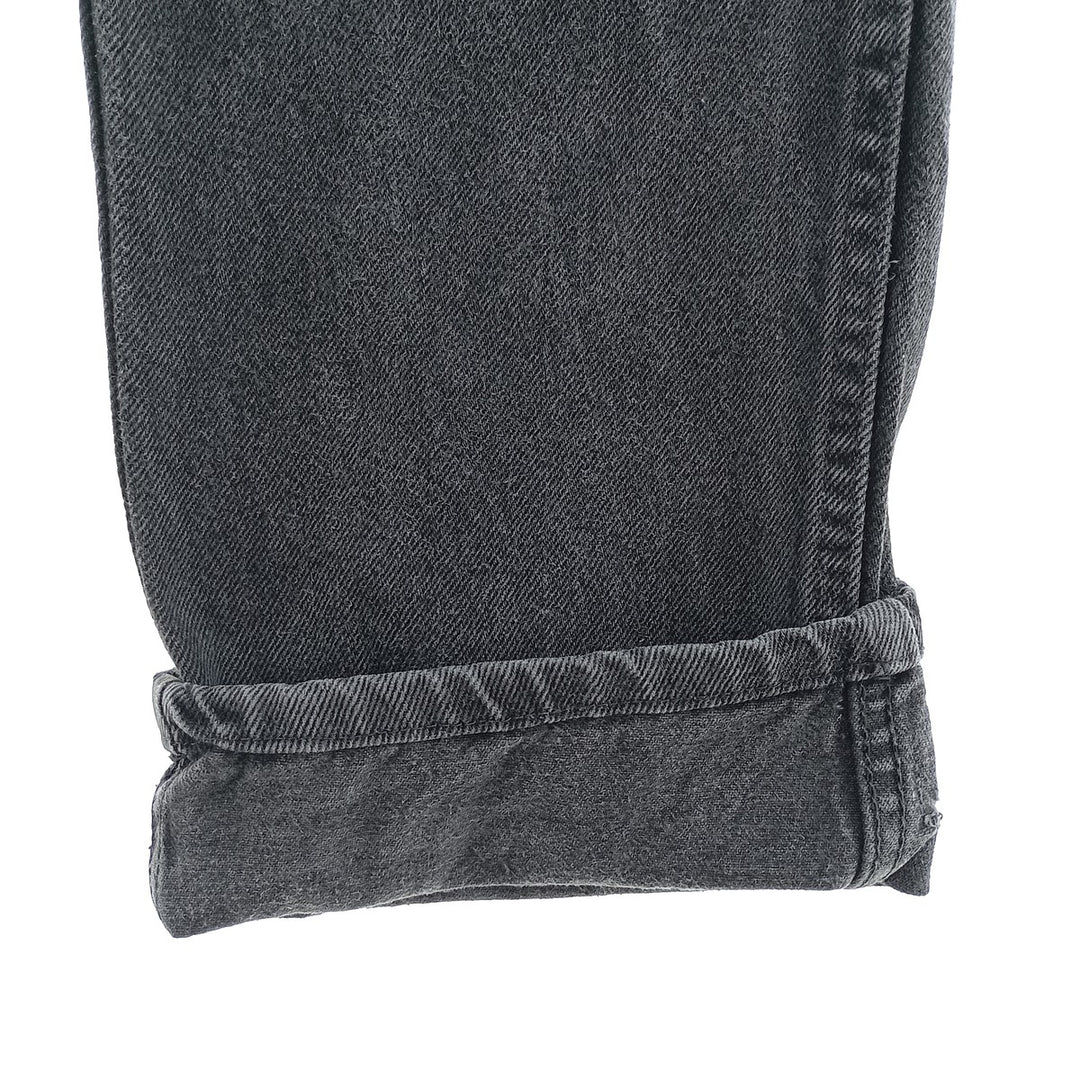 Rustler Black Denim Straight Denim Pants for Men, W30 equivalent cotton black type Vintage Second Hand
