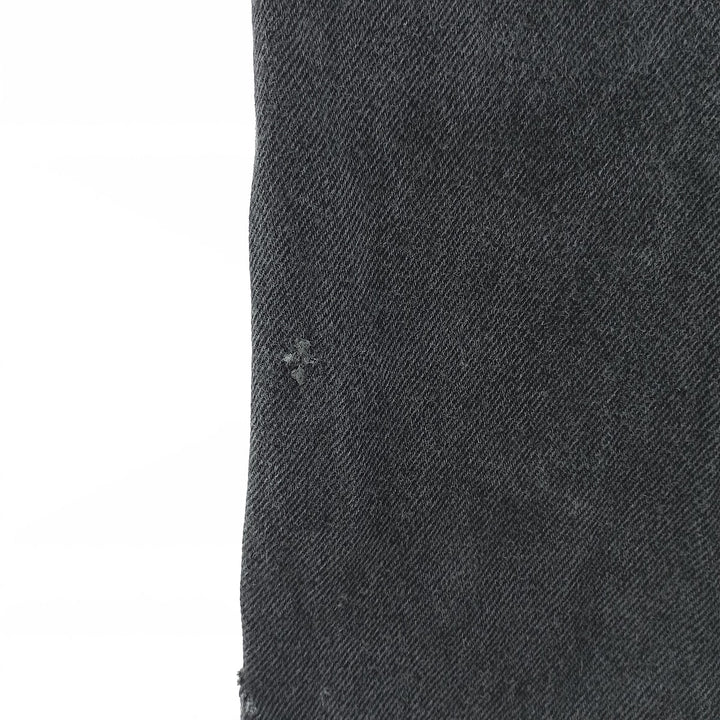 Rustler Black Denim Straight Denim Pants for Men, W30 equivalent cotton black type Vintage Second Hand