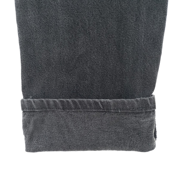 Rustler Black Denim Straight Denim Pants for Men, W30 equivalent cotton black type Vintage Second Hand