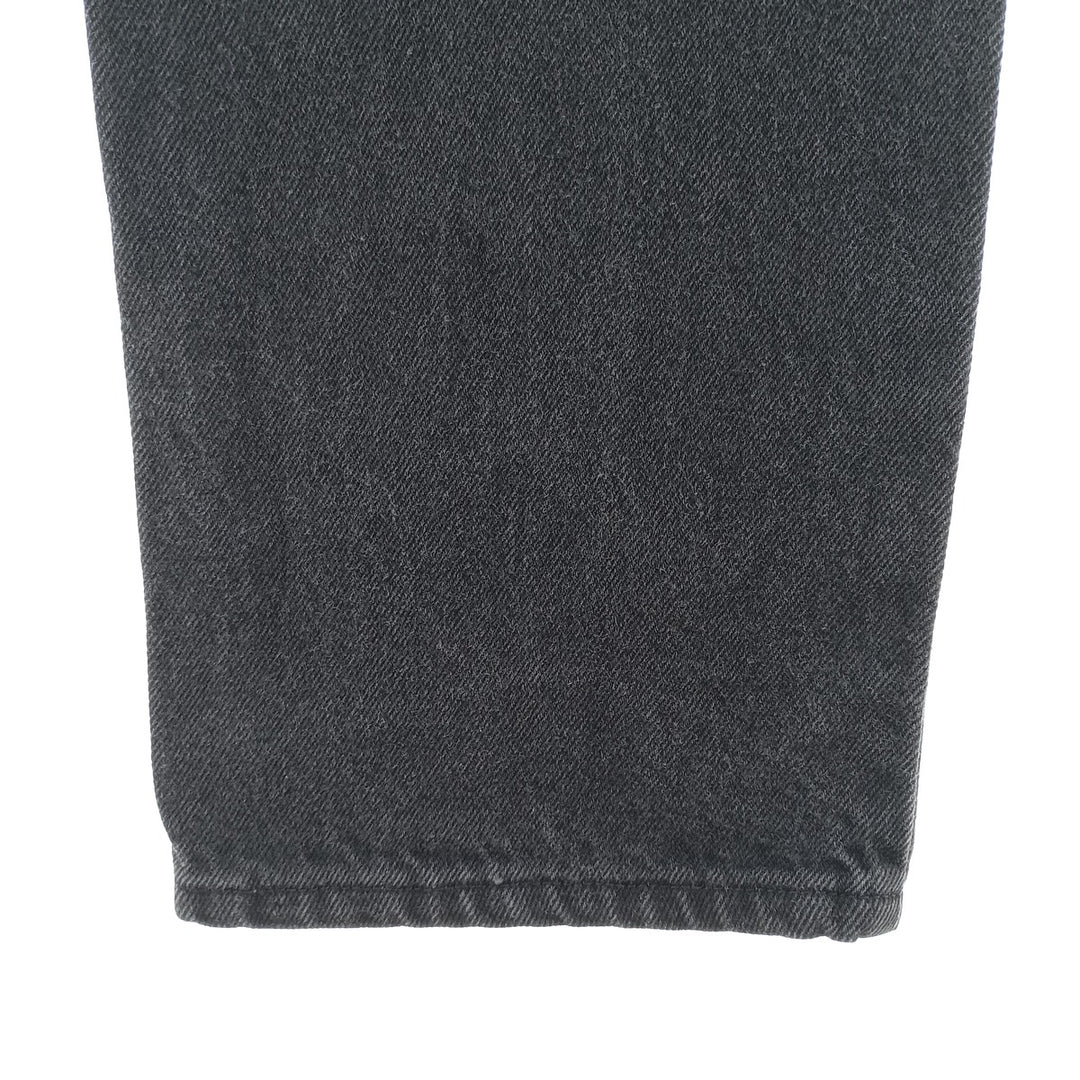 Rustler Black Denim Straight Denim Pants for Men, W30 equivalent cotton black type Vintage Second Hand