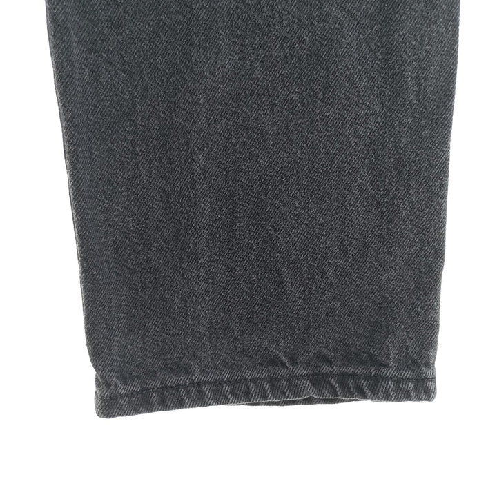 Rustler Black Denim Straight Denim Pants for Men, W30 equivalent cotton black type Vintage Second Hand