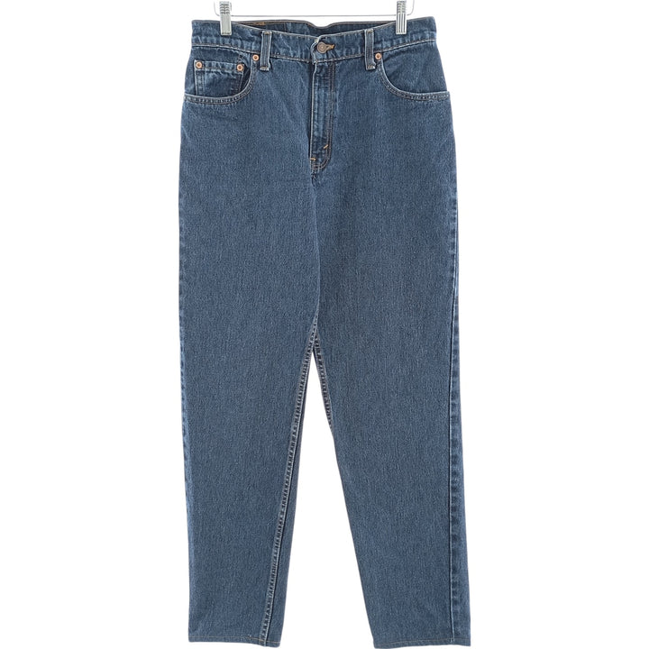90'S Levi's 551 Relaxed Fit Tapered Leg Tapered Denim Pants Made in USA Women's L (w30) Vintage cotton blue type Vintage Second Hand