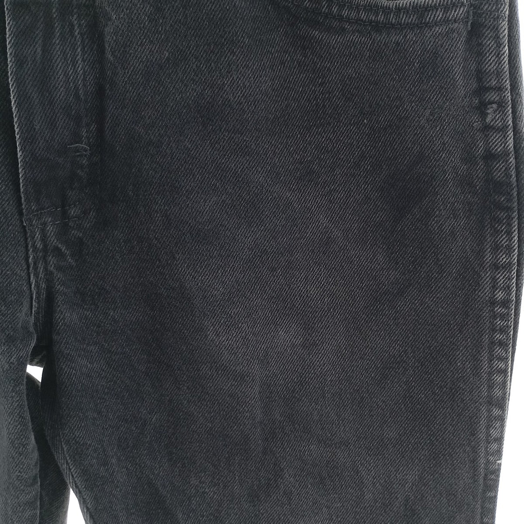 Rustler Black Denim Tapered Denim Pants, Men's Size W29 cotton black type Vintage Second Hand