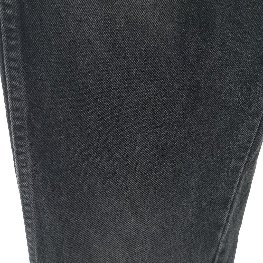Rustler Black Denim Tapered Denim Pants, Men's Size W29 cotton black type Vintage Second Hand