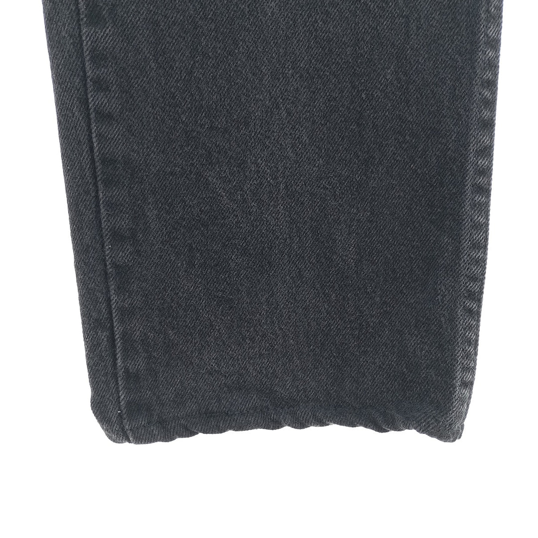 Rustler Black Denim Tapered Denim Pants, Men's Size W29 cotton black type Vintage Second Hand
