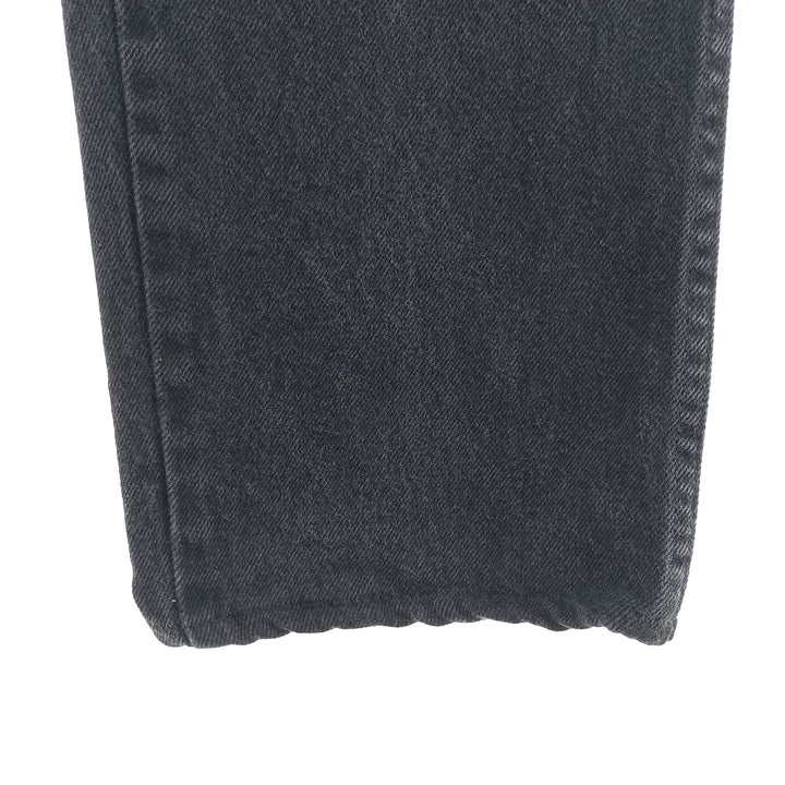 Rustler Black Denim Tapered Denim Pants, Men's Size W29 cotton black type Vintage Second Hand