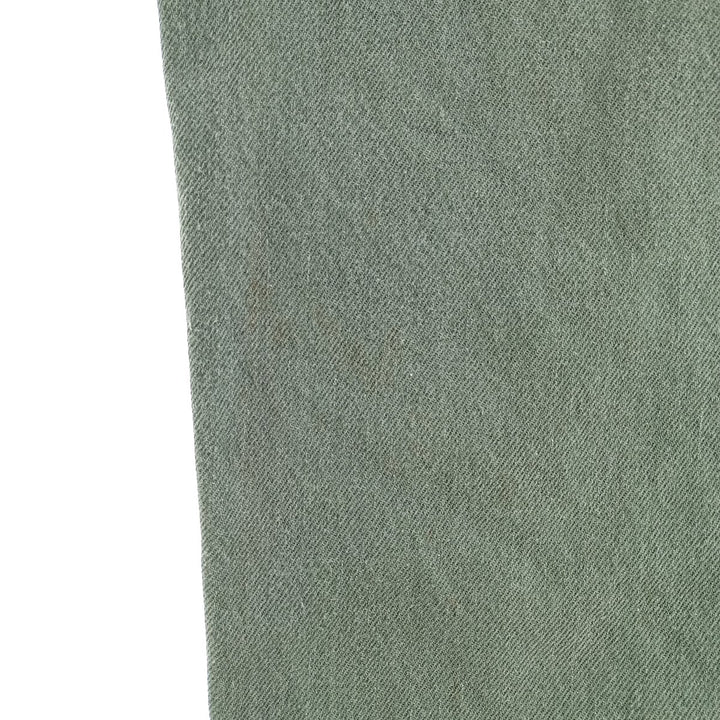 90'S Levi's 550 Orange Tab Tapered Denim Pants Made in USA Men's W33 Vintage cotton Khaki type sage green Vintage Second Hand