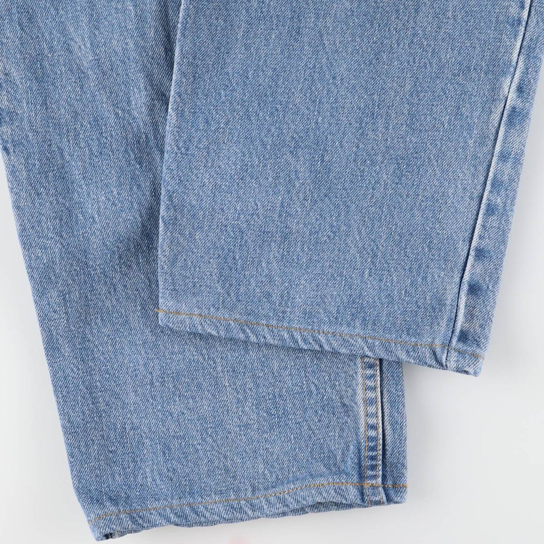 90'S Levi's 550 Relaxed Fit Tapered Denim Pants Made in USA Men's W33 Vintage cotton blue type Vintage Second Hand