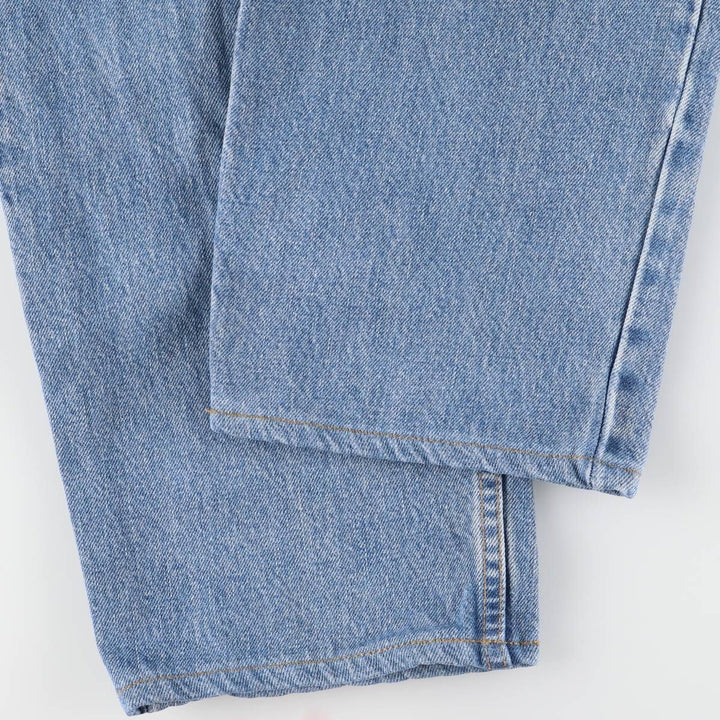 90'S Levi's 550 Relaxed Fit Tapered Denim Pants Made in USA Men's W33 Vintage cotton blue type Vintage Second Hand