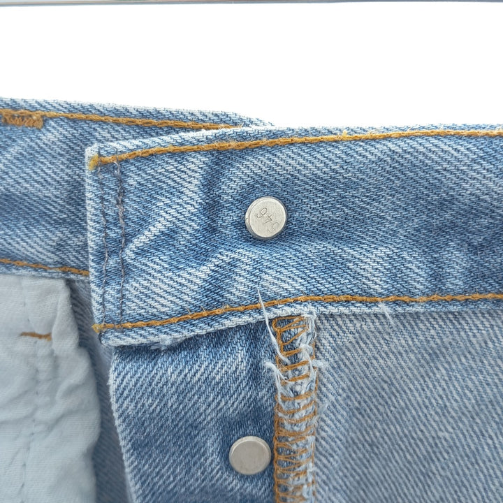 90'S Levi's 501-0113 Straight Denim Pants, Made in USA, Men's, Size W31, Vintage cotton blue type Vintage Second Hand