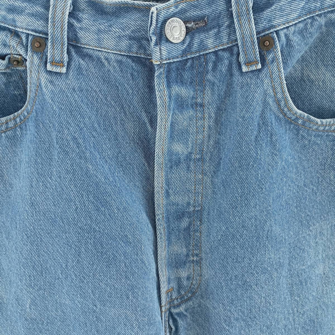 90'S Levi's 501-0113 Straight Denim Pants, Made in USA, Men's, Size W31, Vintage cotton blue type Vintage Second Hand