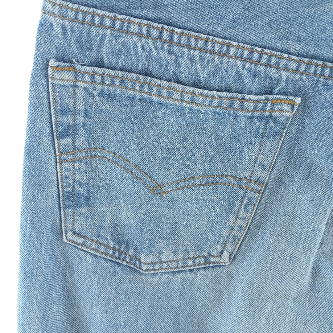 90'S Levi's 501-0113 Straight Denim Pants, Made in USA, Men's, Size W31, Vintage cotton blue type Vintage Second Hand