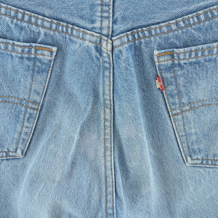 90'S Levi's 501-0113 Straight Denim Pants, Made in USA, Men's, Size W31, Vintage cotton blue type Vintage Second Hand