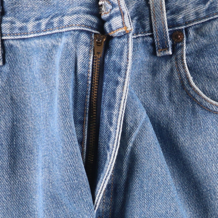 2000'S Levi's 550 Loose Fit Tapered Leg Black Denim Pants, Men's Size 34 cotton blue type Vintage Second Hand