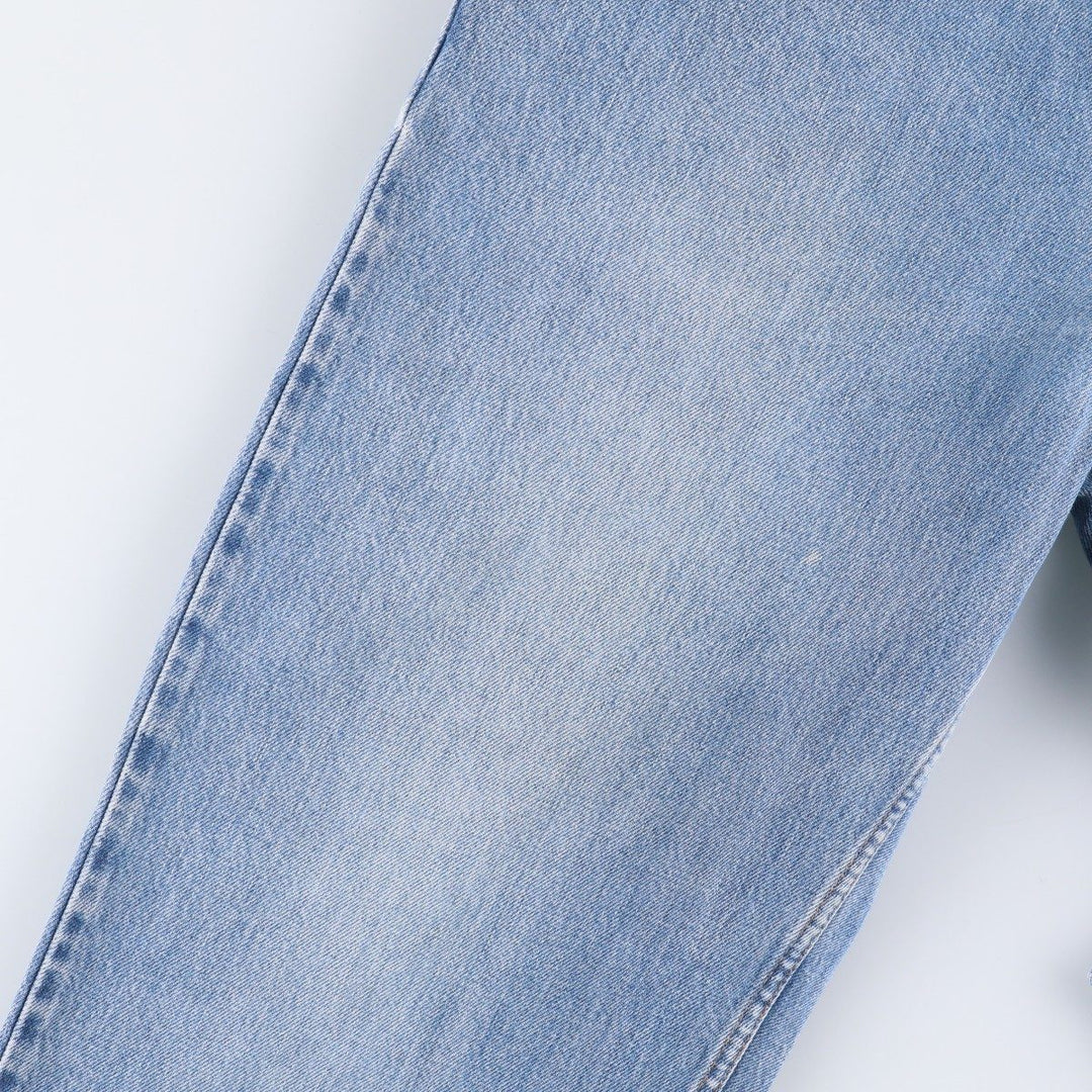 2000'S Levi's 550 Loose Fit Tapered Leg Black Denim Pants, Men's Size 34 cotton blue type Vintage Second Hand