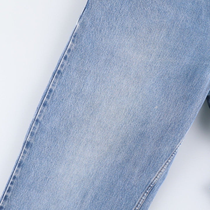 2000'S Levi's 550 Loose Fit Tapered Leg Black Denim Pants, Men's Size 34 cotton blue type Vintage Second Hand