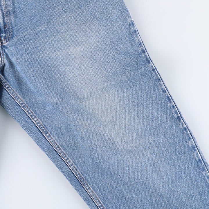 2000'S Levi's 550 Loose Fit Tapered Leg Black Denim Pants, Men's Size 34 cotton blue type Vintage Second Hand
