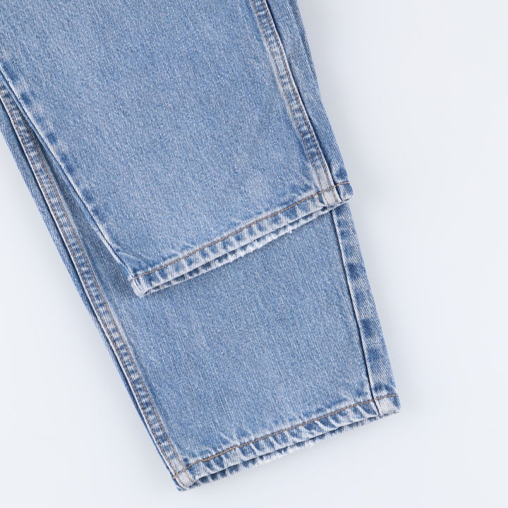 2000'S Levi's 550 Loose Fit Tapered Leg Black Denim Pants, Men's Size 34 cotton blue type Vintage Second Hand