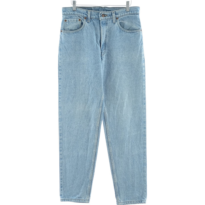 90'S Levi's 550 Relaxed Fit Tapered Leg Tapered Denim Pants Made in USA Men's W32 Vintage cotton blue type Vintage Second Hand