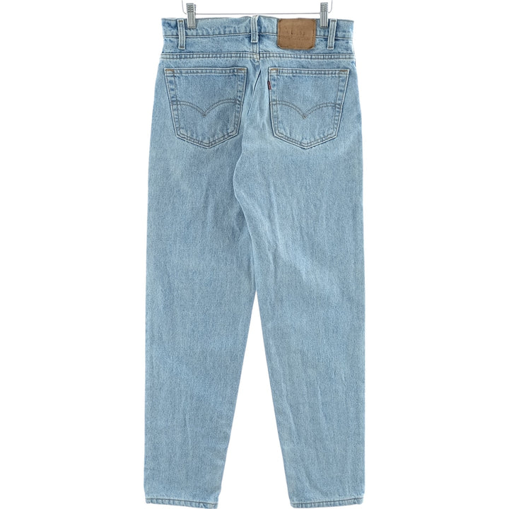 90'S Levi's 550 Relaxed Fit Tapered Leg Tapered Denim Pants Made in USA Men's W32 Vintage cotton blue type Vintage Second Hand