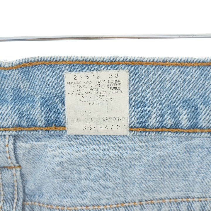 90'S Levi's 550 Relaxed Fit Tapered Leg Tapered Denim Pants Made in USA Men's W32 Vintage cotton blue type Vintage Second Hand