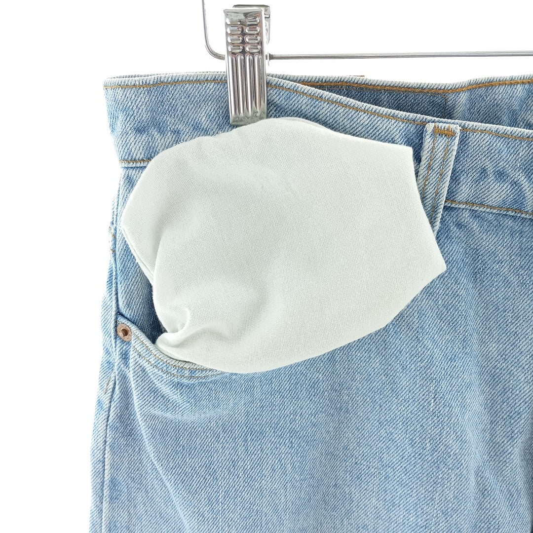 90'S Levi's 550 Relaxed Fit Tapered Leg Tapered Denim Pants Made in USA Men's W32 Vintage cotton blue type Vintage Second Hand