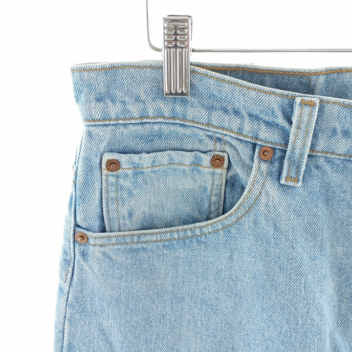 90'S Levi's 550 Relaxed Fit Tapered Leg Tapered Denim Pants Made in USA Men's W32 Vintage cotton blue type Vintage Second Hand