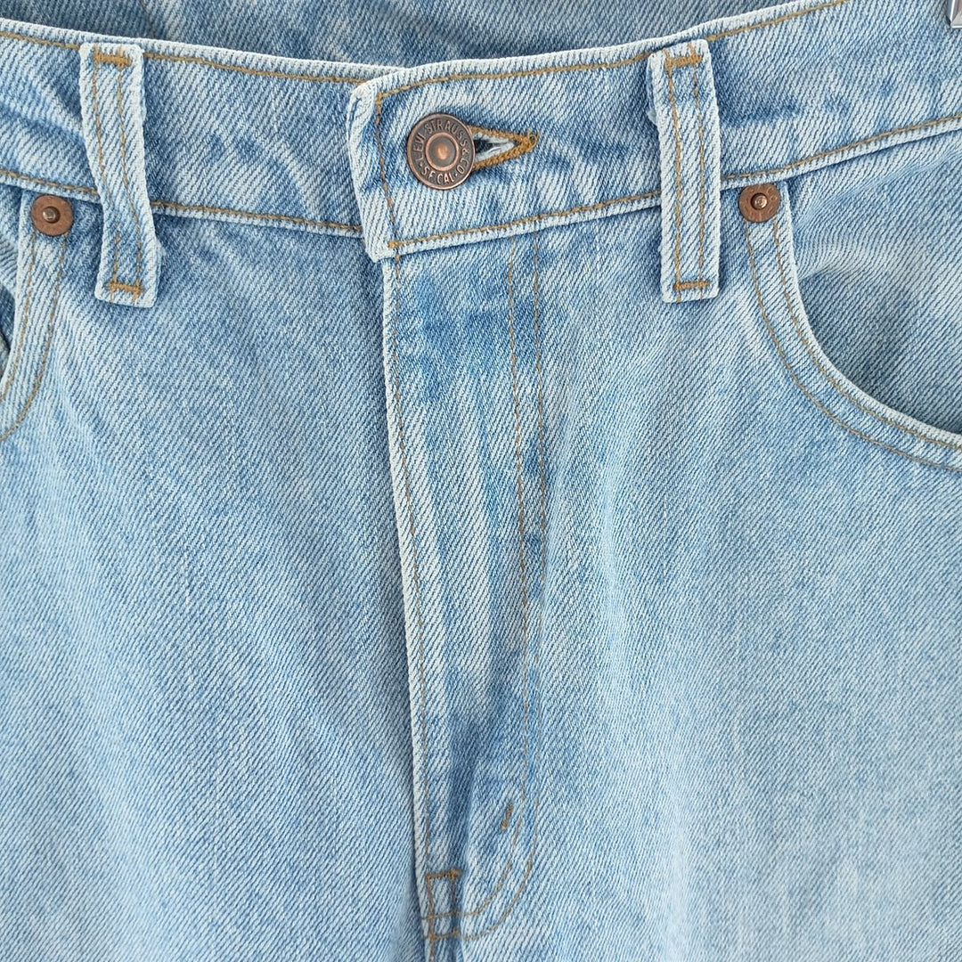 90'S Levi's 550 Relaxed Fit Tapered Leg Tapered Denim Pants Made in USA Men's W32 Vintage cotton blue type Vintage Second Hand