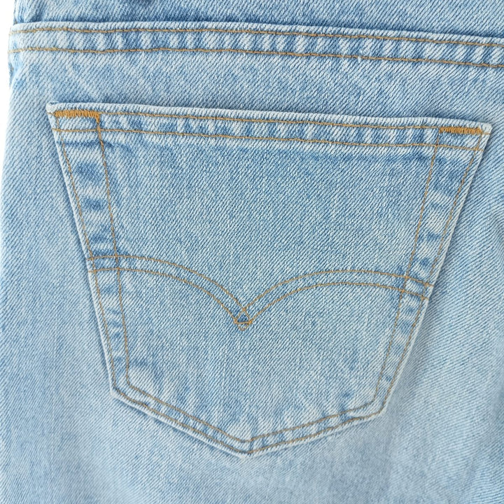 90'S Levi's 550 Relaxed Fit Tapered Leg Tapered Denim Pants Made in USA Men's W32 Vintage cotton blue type Vintage Second Hand