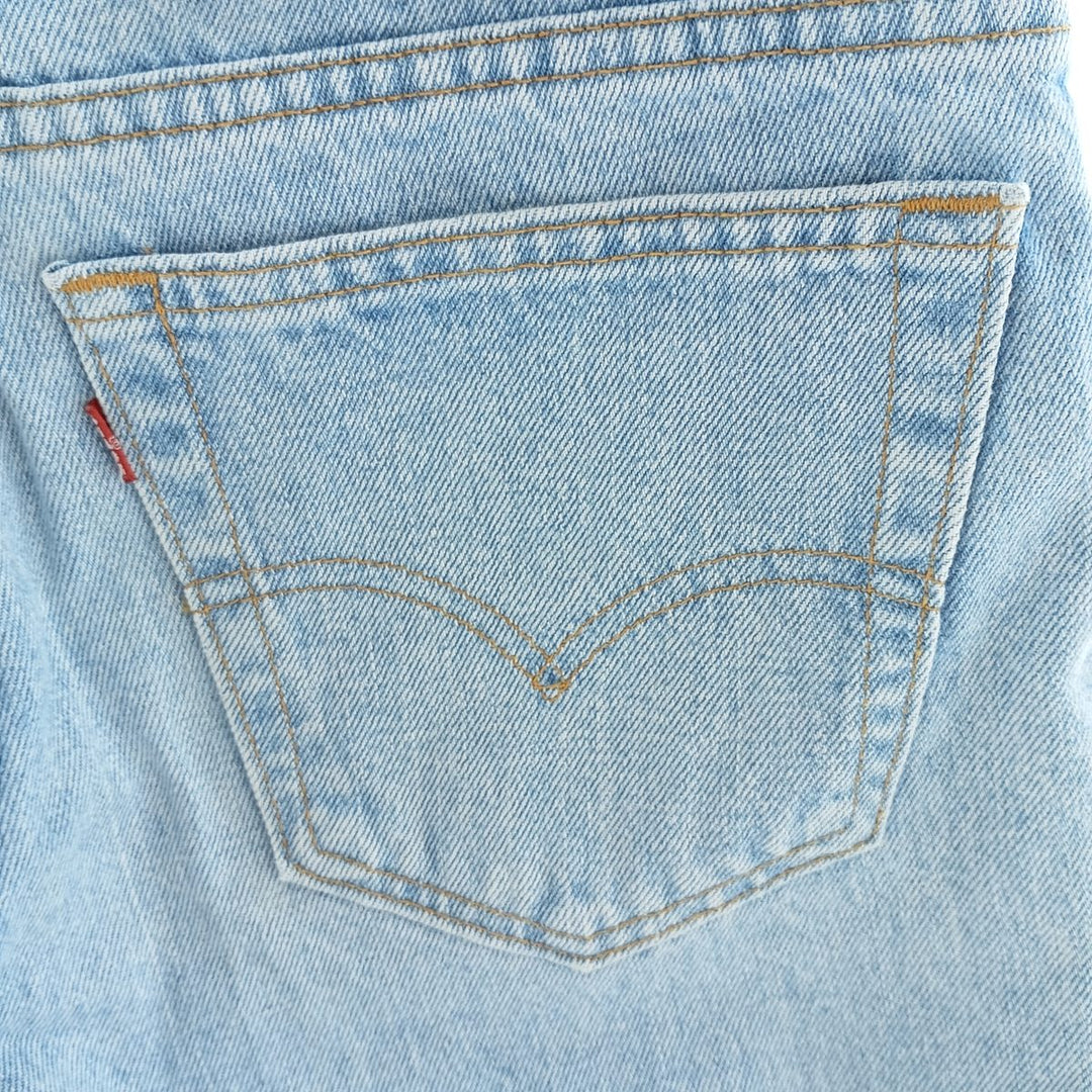 90'S Levi's 550 Relaxed Fit Tapered Leg Tapered Denim Pants Made in USA Men's W32 Vintage cotton blue type Vintage Second Hand