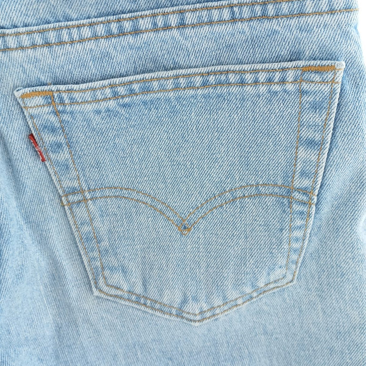 90'S Levi's 550 Relaxed Fit Tapered Leg Tapered Denim Pants Made in USA Men's W32 Vintage cotton blue type Vintage Second Hand