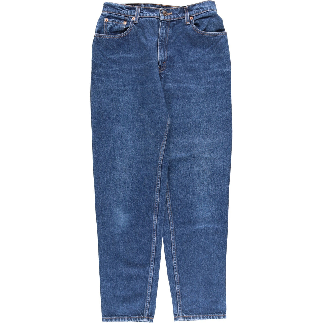 90'S Levi's 551 Relaxed Fit Tapered Leg Tapered Denim Pants Women's L (w29) Vintage cotton blue type Vintage Second Hand