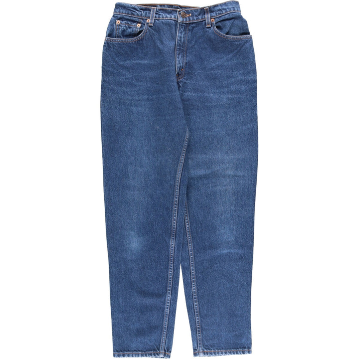 90'S Levi's 551 Relaxed Fit Tapered Leg Tapered Denim Pants Women's L (w29) Vintage cotton blue type Vintage Second Hand